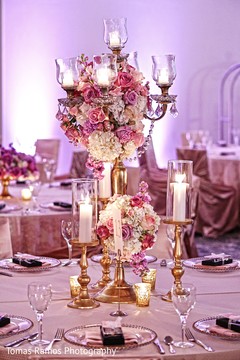 Unique Indian wedding reception table centerpiece decoration. indian wedding reception,indian wedding flower decor,indian wedding table decor,table centerpieces