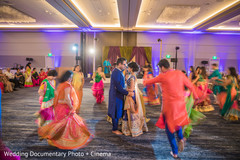 Magical capture of Indian bride and grooms sangeet dance celebration. Magical capture of Indian bride and grooms sangeet dance celebration.