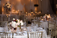 Indian wedding reception glassware table setup. Indian wedding reception glassware table setup.