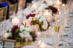 Delightful Indian guests wedding reception table decor. Delightful Indian guests wedding reception table decor.