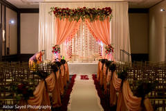Elegant Indian wedding ceremony mandap decoration. mandap,flower mandap,indian wedding ceremony decor