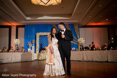 Gorgeous Indian bride and groom giving out a speech. indian wedding reception,indian wedding fashion,indian wedding bride and groom