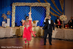 Gorgeous Indian wedding dance performance. indian bridesmaid,indian groom,indian wedding dance