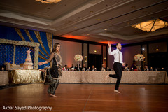Joyful Indian guest dance performance. indian wedding celebration,indian wedding dancers
