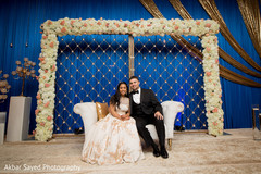 Glamorous Indian bride and groom portrait. indian wedding reception,indian wedding fashion,indian wedding bride and groom