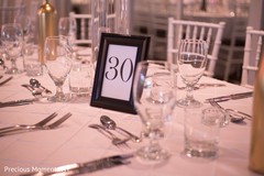 Elegant table set up indian wedding reception,indian wedding reception decor,table number