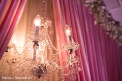Dazzling hanging chandelier indian wedding reception,indian wedding reception decor,indian wedding planning and design