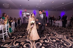 Dazzling indian bride making her entrance indian wedding reception,indian wedding reception photography,indian bride