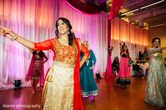 Vibrant sangeet dance performance Vibrant sangeet dance performance