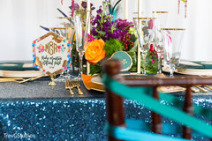 Indian wedding table details Indian wedding table details