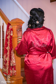 Personalized indian bride's robe Personalized indian bride's robe