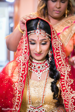 Indian bride getting ready to say "I Do". Indian bride getting ready to say "I Do".
