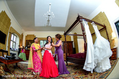 Memorable Indian bride and family portrait. Memorable Indian bride and family portrait.