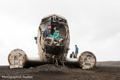 Marvelous capture of Indian couple at the Solheimasandur Plane Crash in Iceland. Marvelous capture of Indian couple at the Solheimasandur Plane Crash in Iceland.