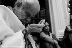 Indian wedding priest praying Indian wedding priest praying