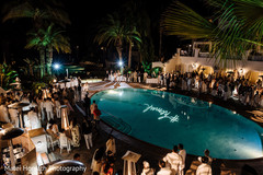 Pool side indian wedding cocktail hour Pool side indian wedding cocktail hour
