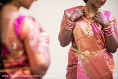 Lovely indian bride's sari's color palette Lovely indian bride's sari's color palette