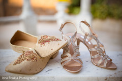 Indian bride and grooms shoes capture. Indian bride and grooms shoes capture.