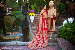 Indian bride and groom holding hands capture. Indian bride and groom holding hands capture.