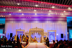 Stunning Indian wedding mandap decoration. Stunning Indian wedding mandap decoration.