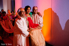 Indian bride being carried to the wedding ceremony portrait. Indian bride being carried to the wedding ceremony portrait.