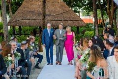 Jewish groom walking down the aisle for his Indian wedding. indian-jewish wedding ceremony,jewish groom,indian-jewish wedding fashion