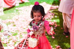 Cute indian wedding flower girl Cute indian wedding flower girl