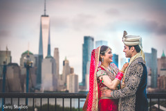 Outdoor themed Indian bride and groom's photo session. Outdoor themed Indian bride and groom's photo session.