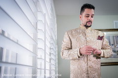 Indian groom getting ready capture Indian groom getting ready capture
