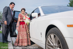 Indian bride glowing in her wedding attire. Indian bride glowing in her wedding attire.