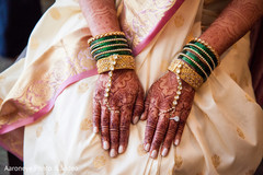 Elegant Indian bride mehndi art. Elegant Indian bride mehndi art.