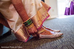 Phenomenal Indian bride's shoes capture. Phenomenal Indian bride's shoes capture.