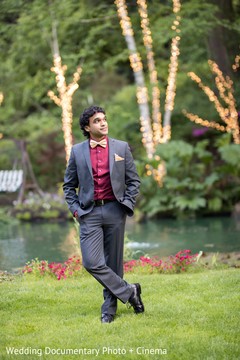 Radiant Indian groom's wedding photo shoot. indian groom,indian wedding reception fashion