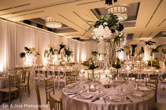 Unique Indian wedding reception table setup and decoration. Unique Indian wedding reception table setup and decoration.