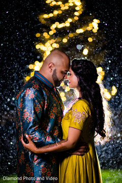 Indian lovebirds' tender shot Indian lovebirds' tender shot