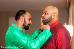 Indian groom getting ready capture Indian groom getting ready capture