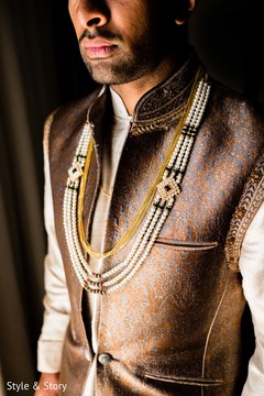Indian groom's wedding outfit. Indian groom's wedding outfit.