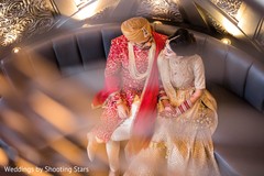 Indian bride and groom's capture before the wedding ceremony. Indian bride and groom's capture before the wedding ceremony.