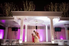 Marvelous Indian bride and groom capture at their wedding reception. Marvelous Indian bride and groom capture at their wedding reception.