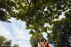 Indian bride and groom loving moment. Indian bride and groom loving moment.