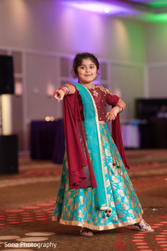 Lovely Indian wedding little dancer capture. Lovely Indian wedding little dancer capture.