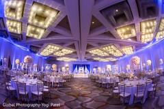 Marvelous table set up for Indian wedding reception. Marvelous table set up for Indian wedding reception.