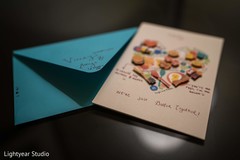 Closeup capture of Indian wedding postcard for bride and groom. Closeup capture of Indian wedding postcard for bride and groom.