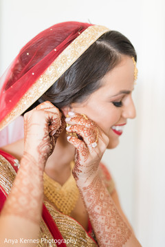 Marvelous capture of Indian bride getting ready. Marvelous capture of Indian bride getting ready.