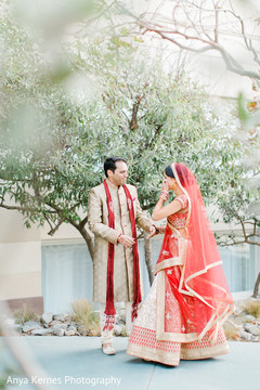 Indian lovebirds first look photography. Indian lovebirds first look photography.