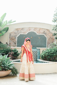 Marvelous Indian bride posing outdoors. Marvelous Indian bride posing outdoors.