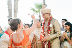 Indian groom at the baraat celebration ritual. Indian groom at the baraat celebration ritual.
