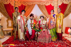 Enchanting indian couple with family capture Enchanting indian couple with family capture