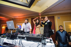 Dj during wedding reception Dj during wedding reception
