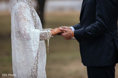 Indian couple holding hands Indian couple holding hands